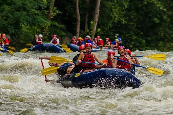 White Water Rafting Experience on the Upper Pigeon River - Second Medium