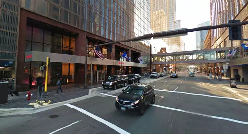 Parking at Marriott City Center- Valet Kiosk