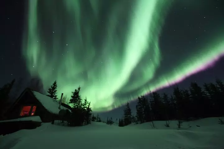 Aurora Viewing - Aurora Husky Lodge , Great view from top of the ridge