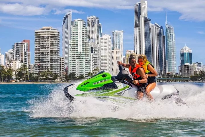 1 Hour Jet Ski Island Safari to South Stradbroke Island - Primary Image