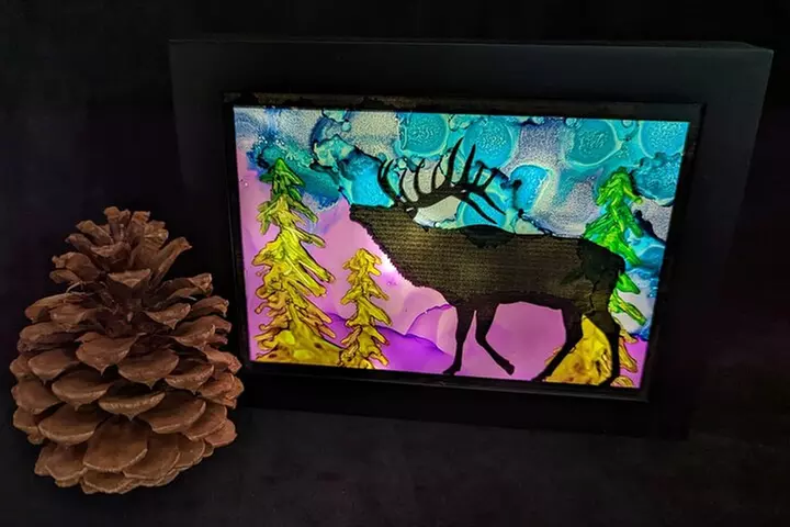 Alcohol Ink Light Boxes