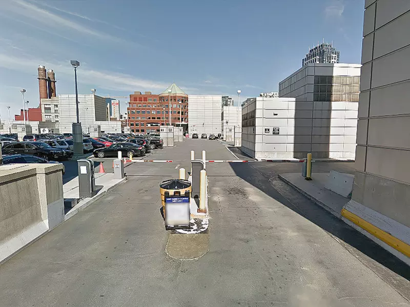 Parking at South Station Bus Parking Garage