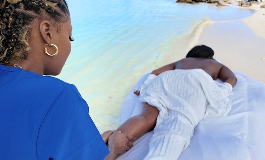 Image 4: Private Beachfront Massage in Nassau Bahamas with Transportation