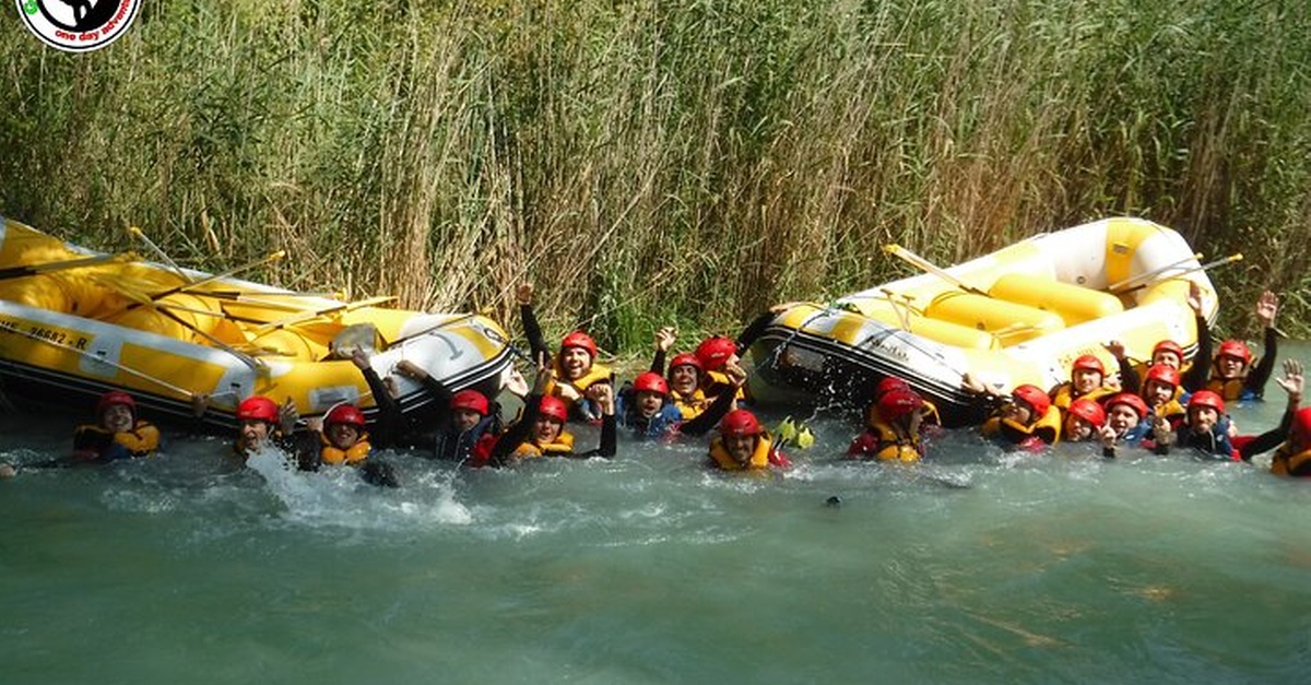 Actividad de rafting en Teruel