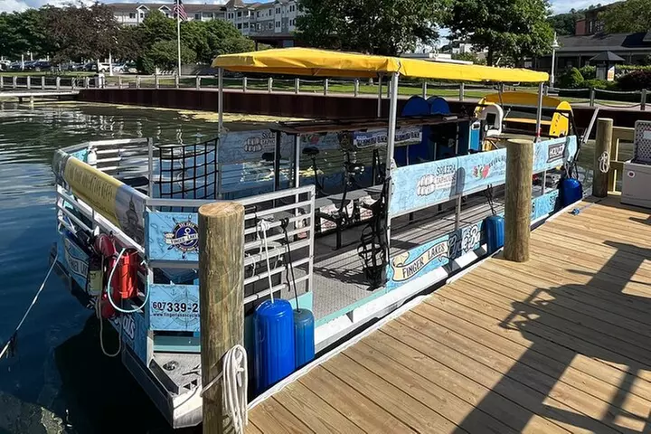 NEW 80 Minute Cycle Boat Tour of Seneca Lake in Watkins Glen - Primary Image