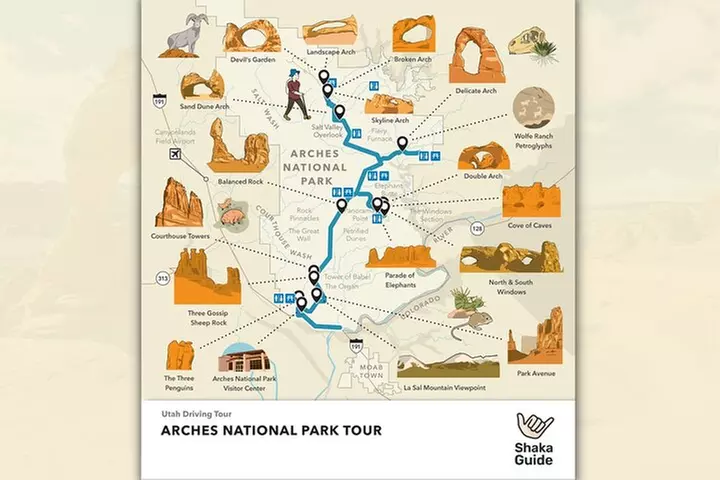 Moab Bundle: Arches Canyonlands, and La Sal Self-Guided Tours