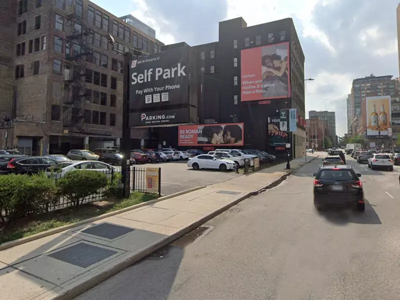 Parking at 305 W. Ontario St. Lot