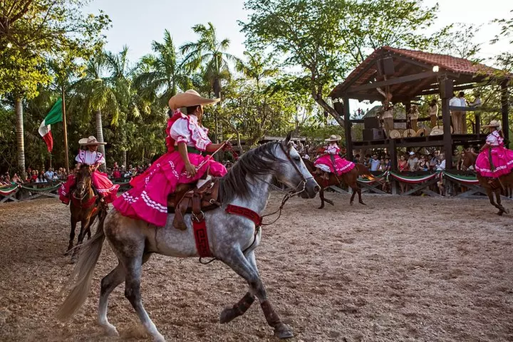 Xcaret Park Entry Tickets with Cultural Night Show Included