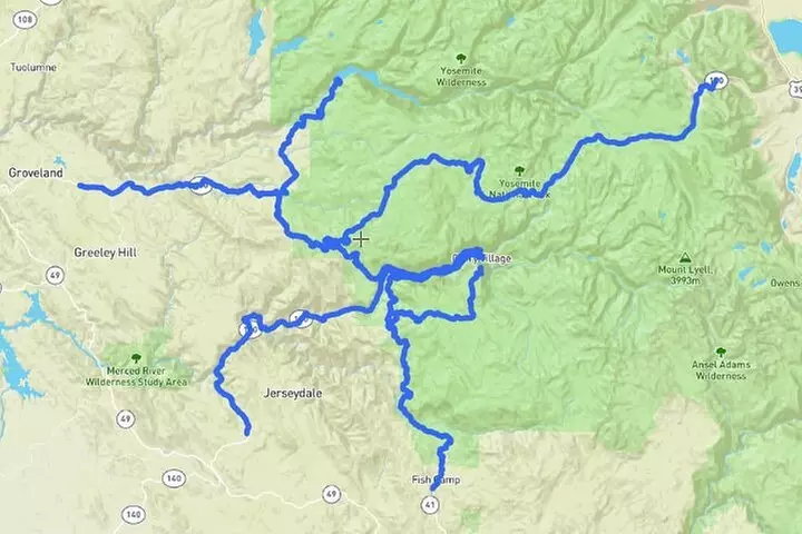 Self-Guided Audio Driving Tour in Yosemite