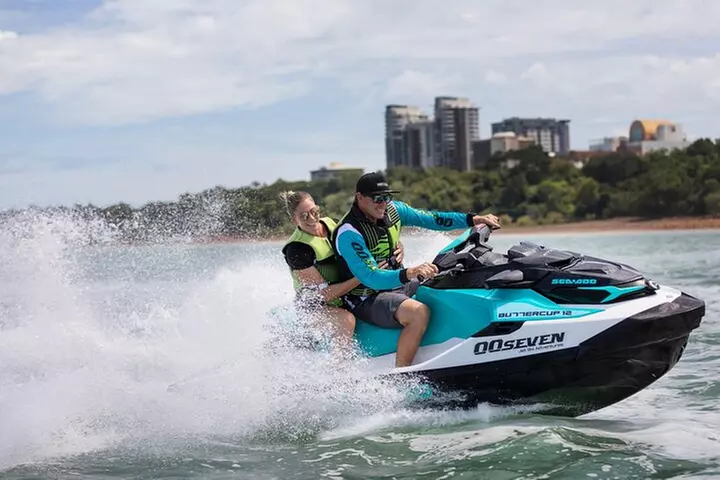 1-Hour Thunderball WWII Adventure Jet Skiing in Darwin