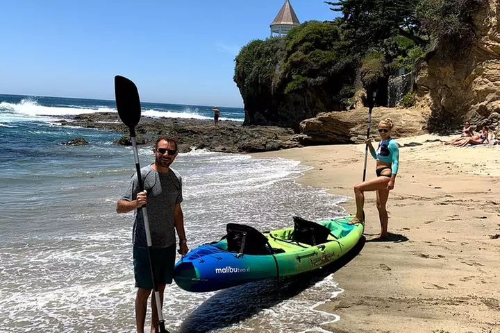 Laguna Beach Open Ocean Kayaking Tour with Sea Lion Sightings