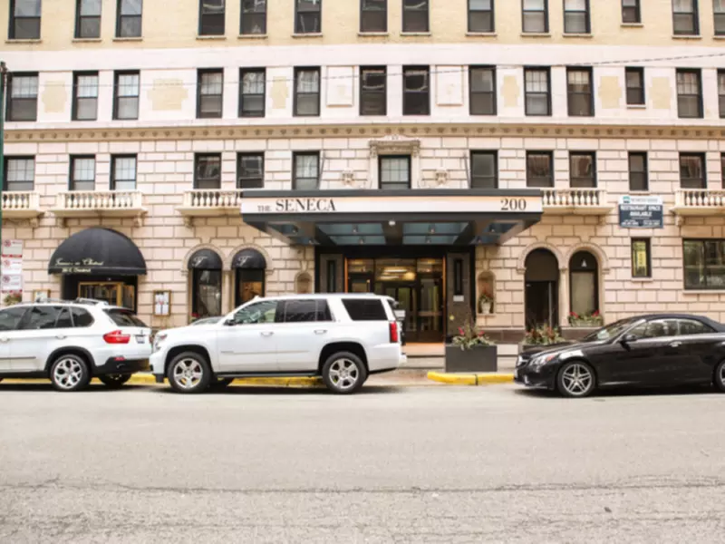 Parking at The Seneca - Valet Kiosk - 24/7