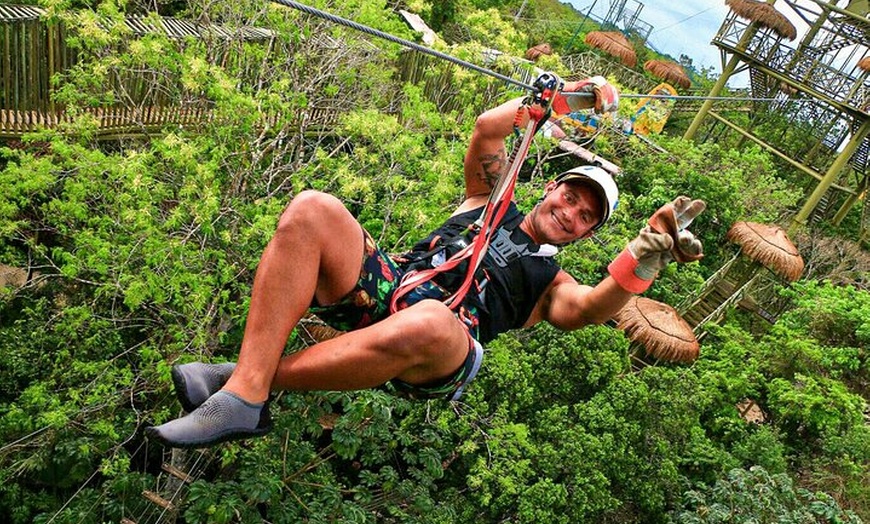 Image 5: ATV Ziplines Aquazip and Bungee Adventure at Cenote
