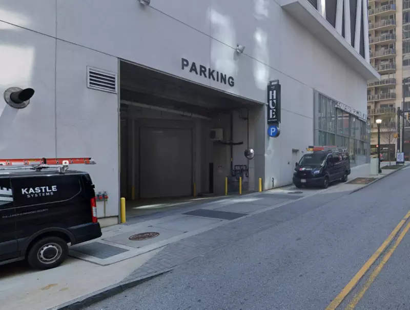 Parking at The Hue Midtown Garage