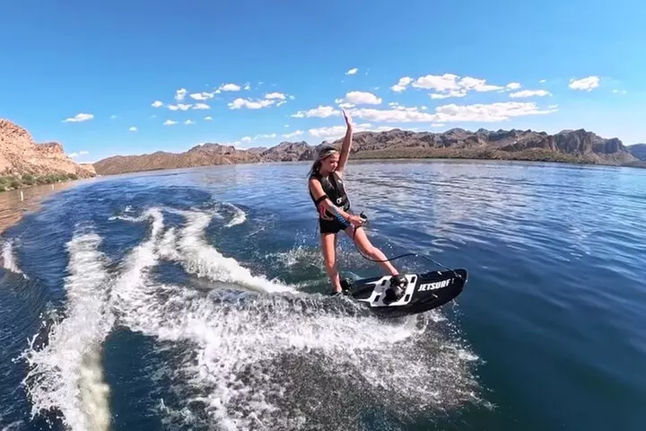 The Original Tesla Cybertruck/Jetsurf Tour in the Sonoran Desert