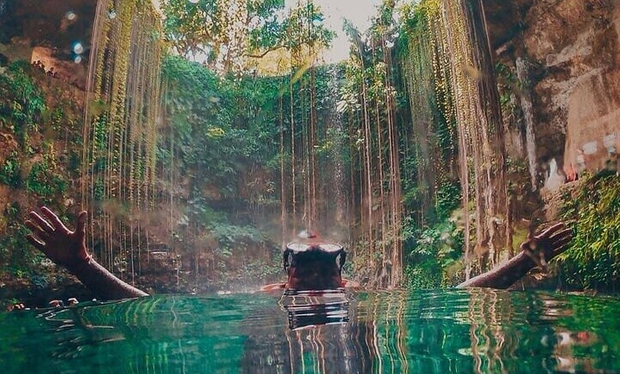 Image 8: Ancestral Cenote Suy Tun and Guided Tour of Chichen itza