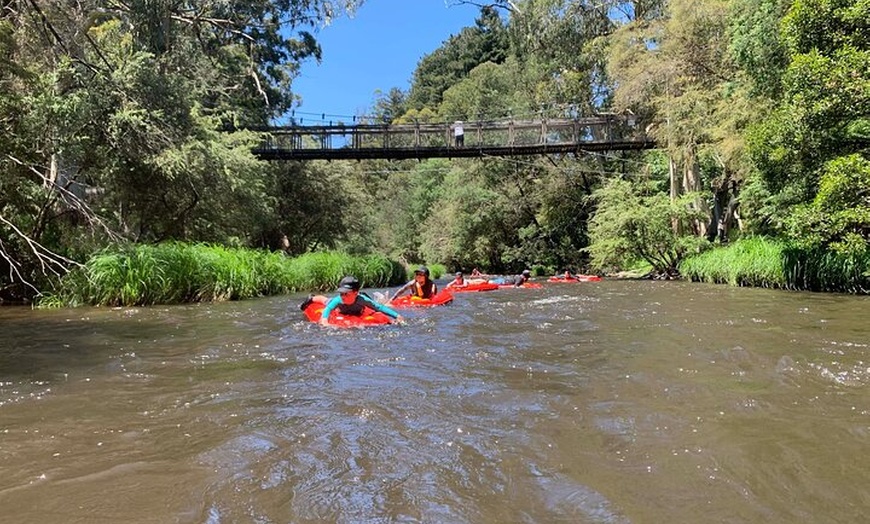 Image 1: Self-Guided River Sledding Adventure on the Yarra River