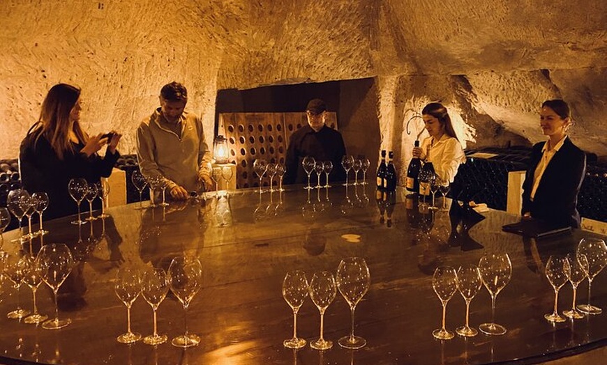 Image 1: DeLuxe DOM PERIGNON Veuve Clicquot Dégustations Déjeuner Michelin