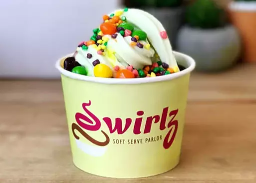 5% Cash Back at Swirlz Soft Serve Parlor