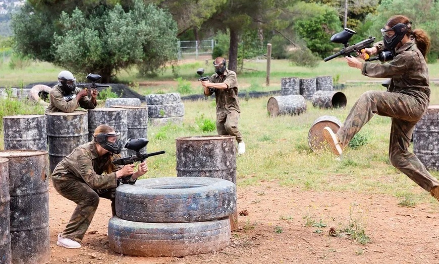 Image 2: $25 For A Paintball Package For 1 (Reg. $50)