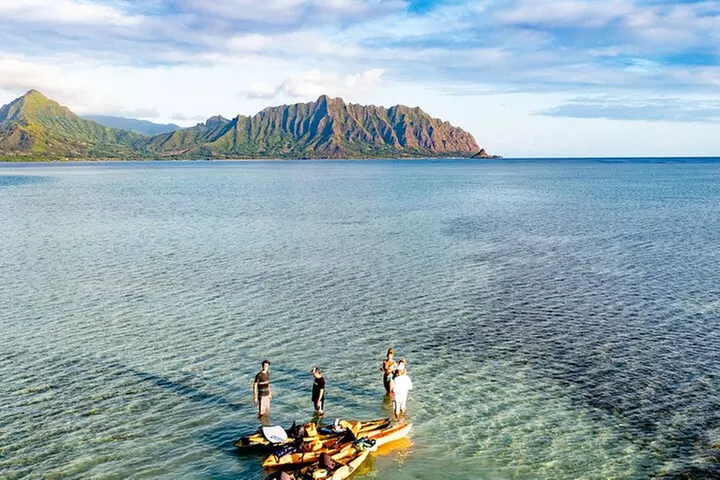 Half-Day Kaneohe Bay Sandbar Self-Guided Kayaking Experience