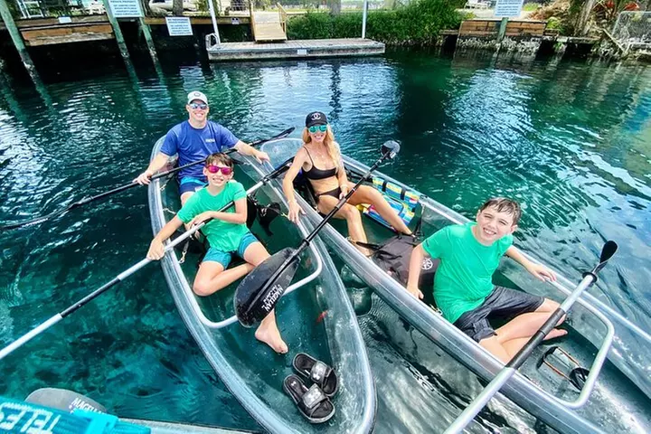 Crystal River Three Sisters Springs and Manatee Clear Kayak Tours
