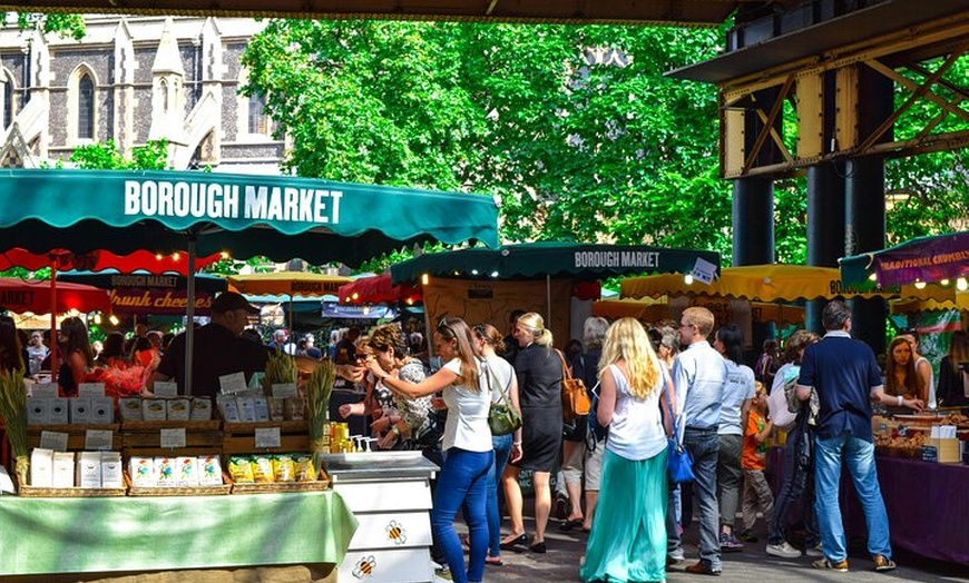 Image 3: London Borough Market Food Tour and Drinks-Best of British!