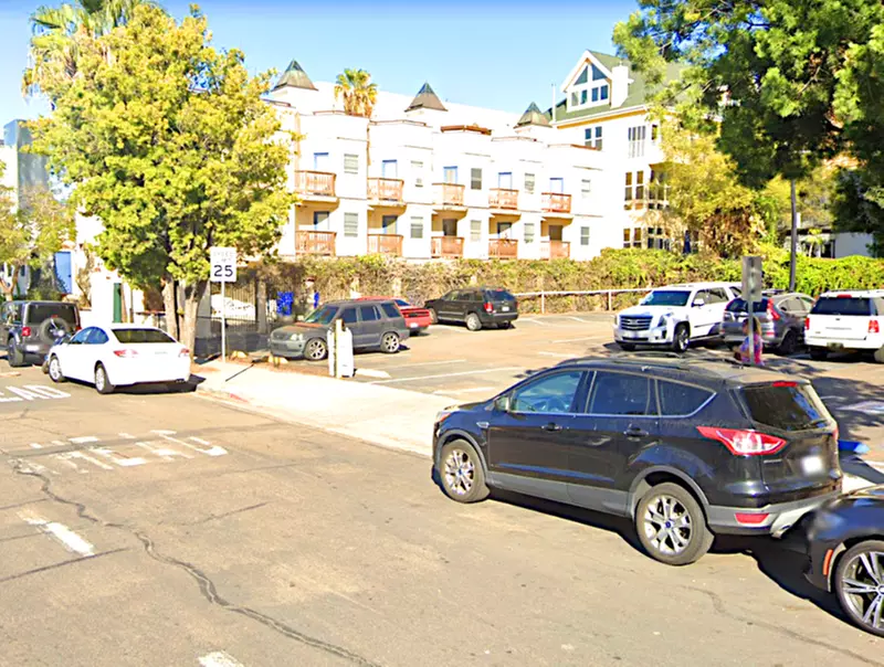 Parking at State & Cedar Lot