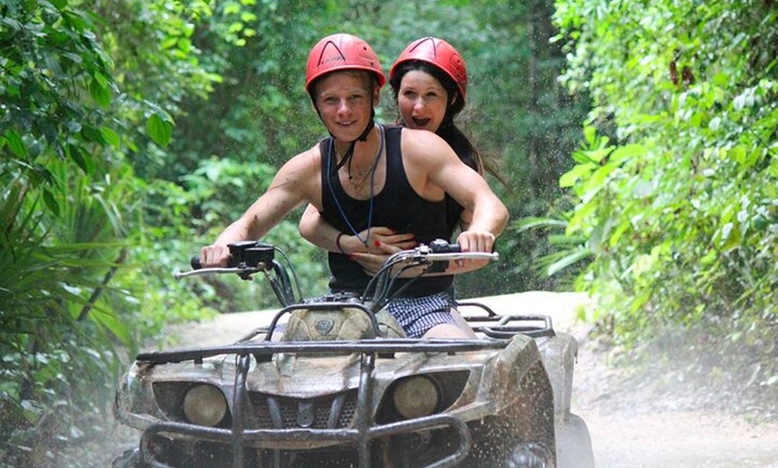 Image 11: Zipline ,ATV & Cenote Adventure in the Jungle Kingdom