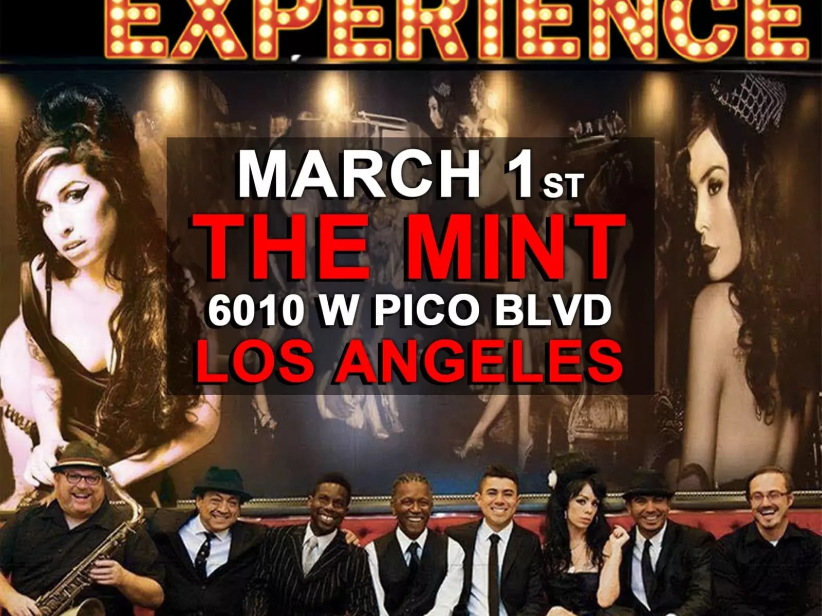 The Winehouse Experience: Reunion Show! - Friday, Mar 1, 2024 / 8:30pm (Doors Open at 7:30pm) - Primary Image