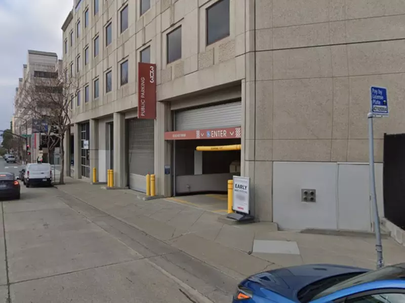 Parking at 303 2nd St. Garage