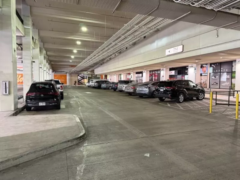 Parking at P1705 - Kapiolani Parking Structure Garage