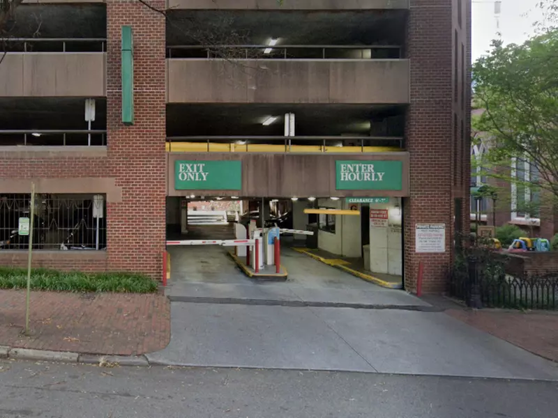 Parking at Second Presbyterian Garage