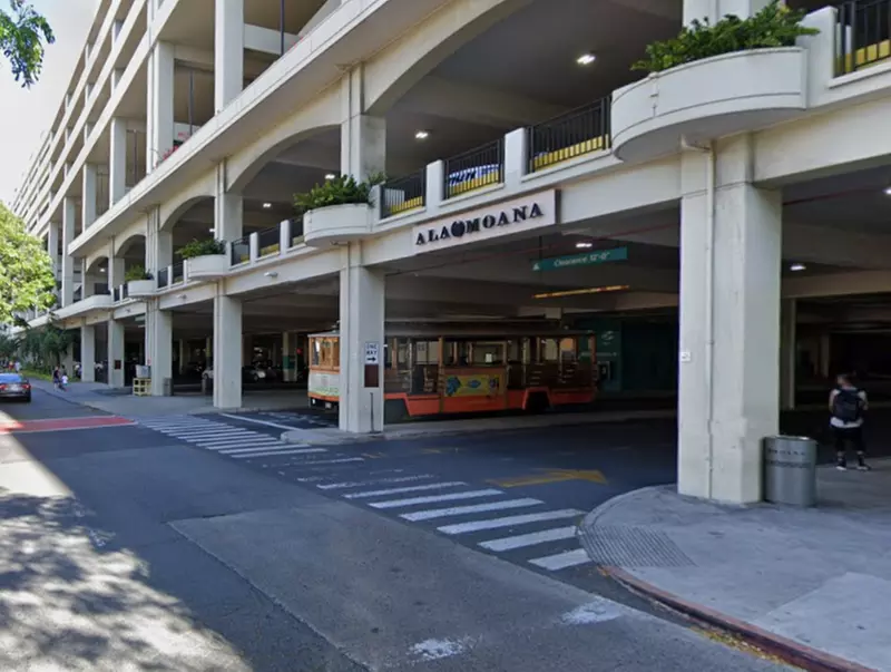 Parking at P1712 - Ala Moana Center Garage - Planet Fitness