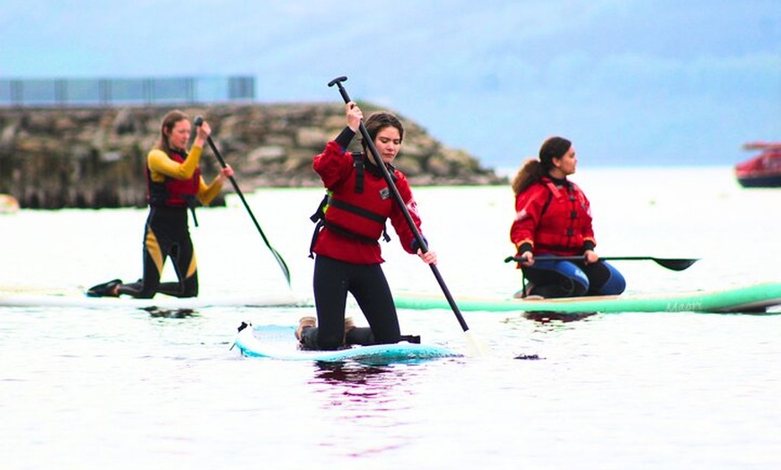 Image 1: Stand Up Paddle Boarding in Aberfeldy