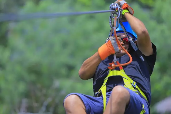 Ultimate extreme experience: ziplines, bungee, cenote and more!