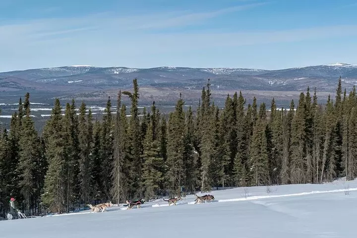 Sunset and Full Moon or Extended Ridge Top Mush