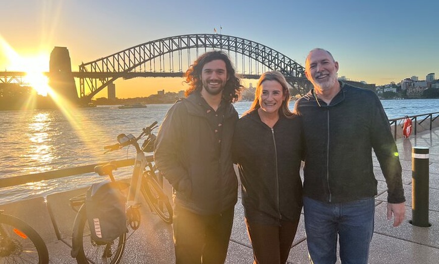 Image 20: Guided Electric Bike Tour of Sydney with Bluetooth helmets