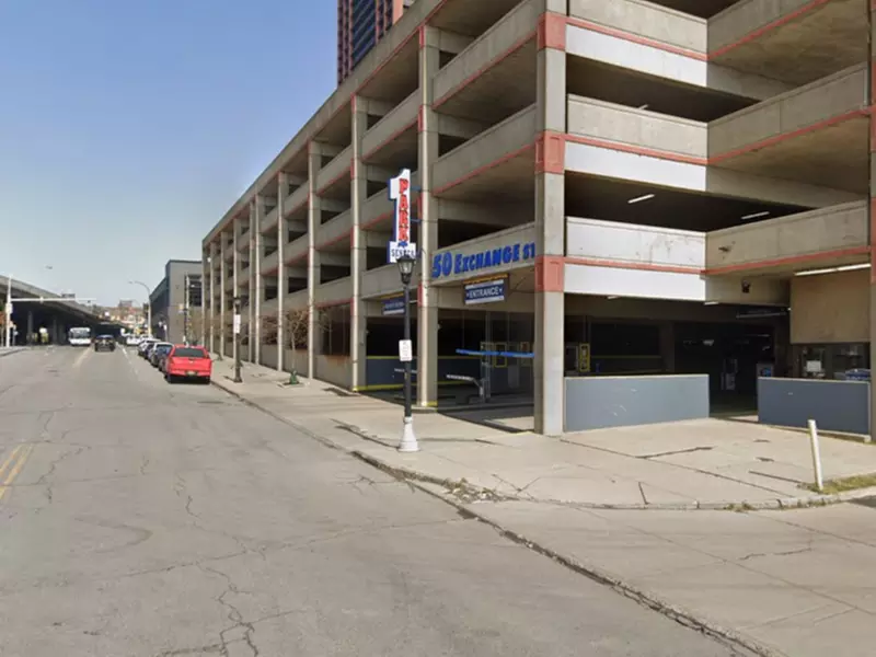 Parking at 50 Exchange Ramp Garage