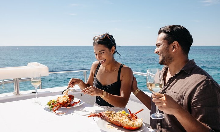 Image 1: Luxe Island Seafood Cruise - Rottnest Island