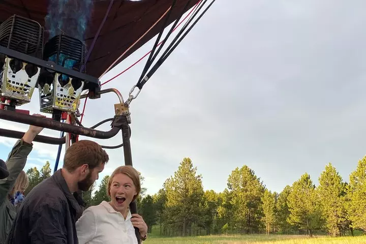 Hot Air Balloon Flight Over Black Hills