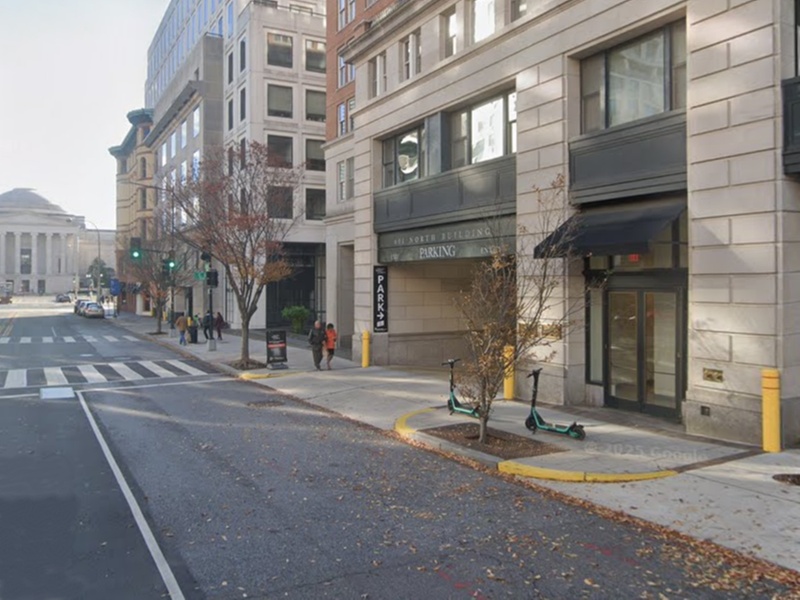 Parking at 601 North Building Garage