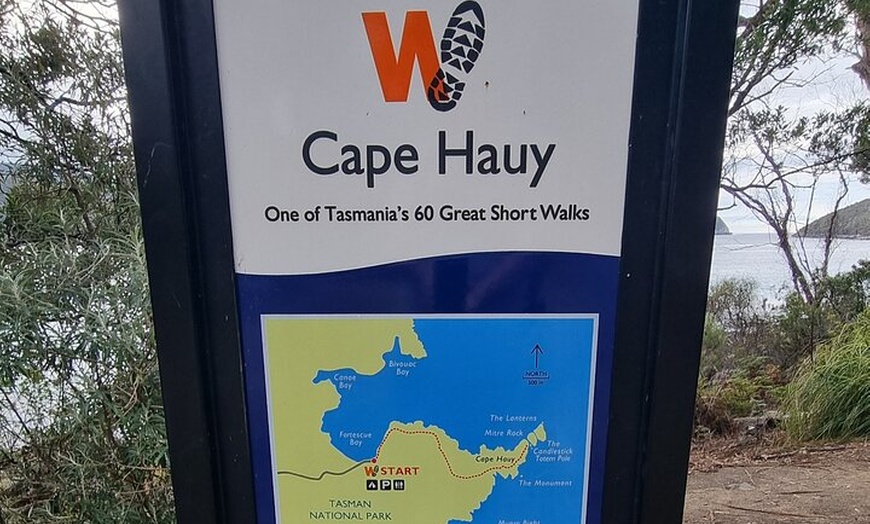 Image 4: Hobart: Cape Hauy Adventure Hike - rugged cliffs & wild beauty