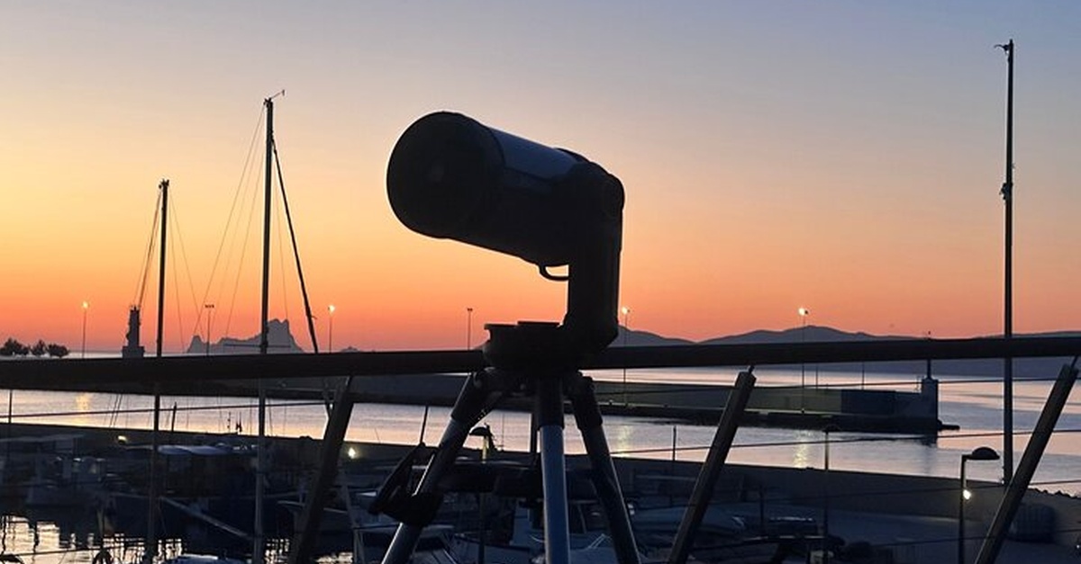 Observación de la Luna, estrellas y planetas en Formentera