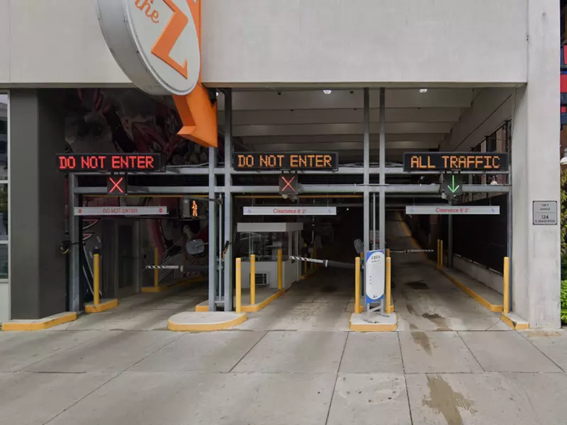 Parking at Z Deck Garage - Second Medium