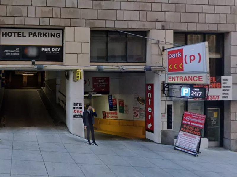 Parking at 490 Post St. Garage - Valet