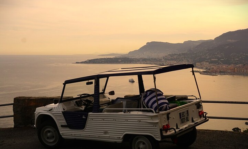Image 6: Visite en Citroën Mehari : Côte d'Azur au départ de Nice