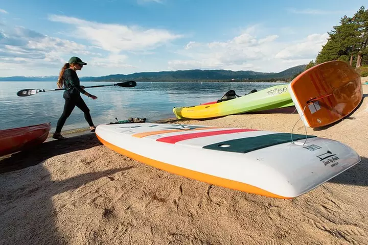Stand Up Paddleboard Lesson in South Lake Tahoe