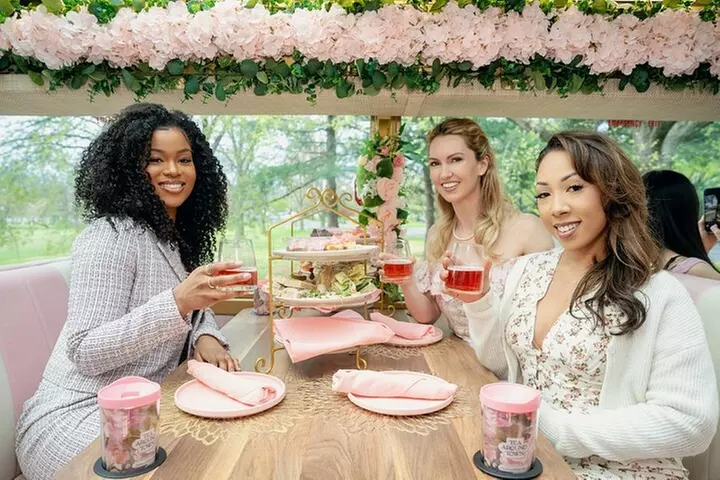 Tea Around Town Austin: Elegant Tea Bus Tour and Treats