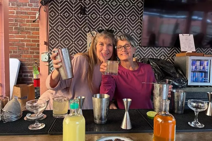 Sip History in The Sun Cabana Covered Cocktail Class